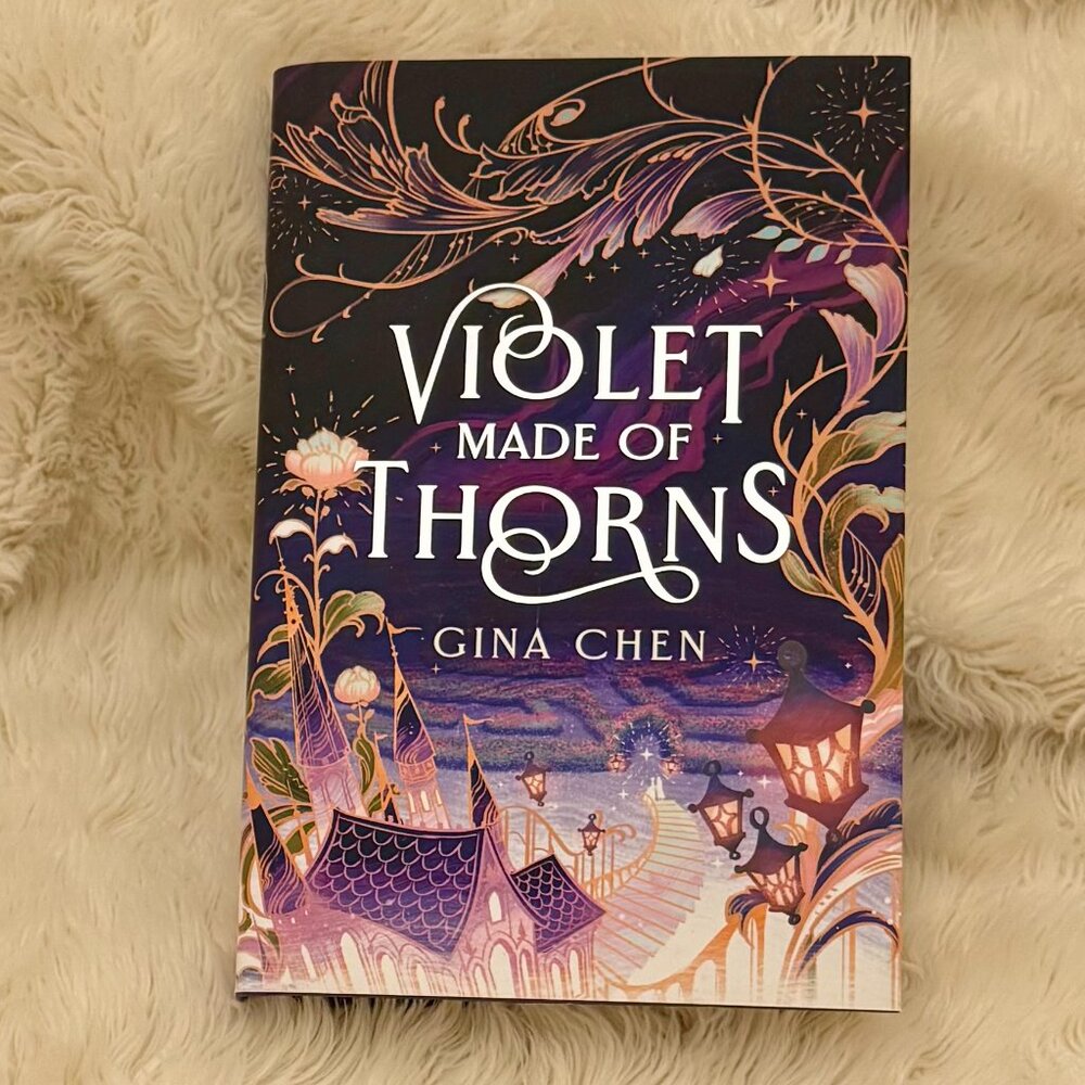 OWLCRATE signed Violet Made of Thorns by Gina Chen